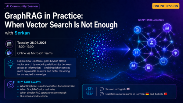 Online Event: GraphRAG in Practice: When Vector Search Is Not Enough.