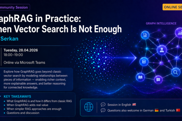 Online Event: GraphRAG in Practice: When Vector Search Is Not Enough.