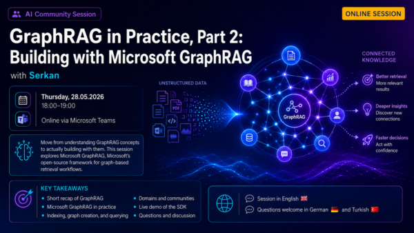 Online Event: GraphRAG in Practice – Part 2: Building with Microsoft GraphRAG